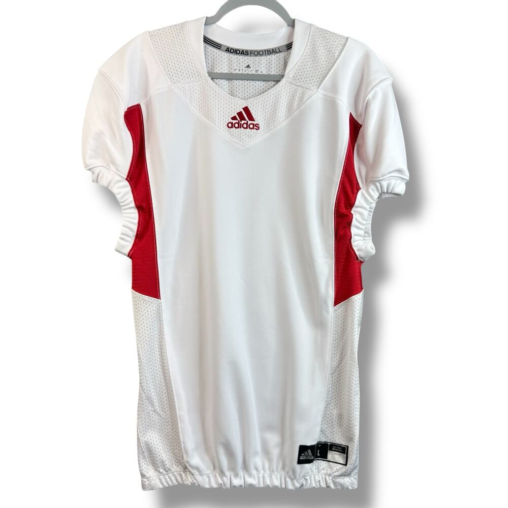 ADIDAS Mens TechFit Hyped H Size Large AZ9299 White Red